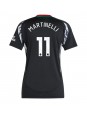 Arsenal Gabriel Martinelli #11 Bortedrakt Dame 2024-25 Korte ermer